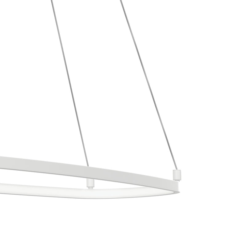 Kichler 84312WH LED Chandelier, White (5)