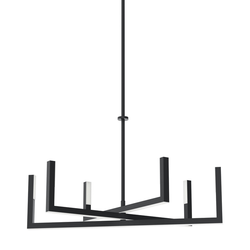 Kichler 84313MBK LED Chandelier, Matte Black (2)