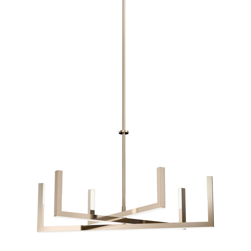 Kichler 84313PN LED Chandelier, Polished Nickel (3)