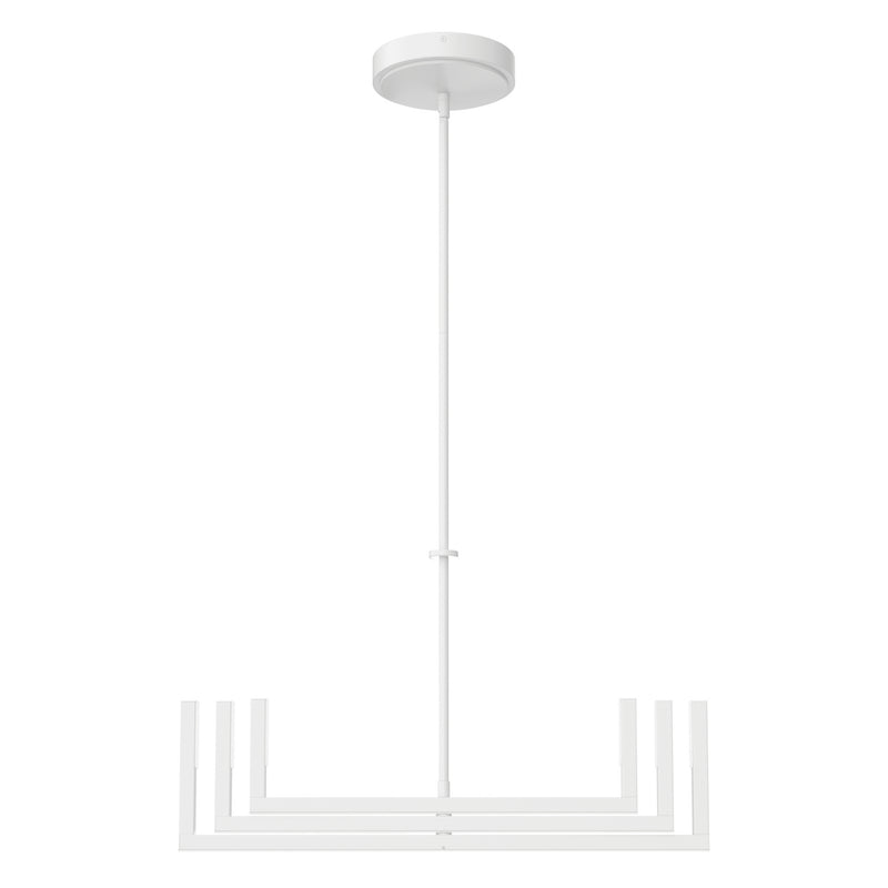 Kichler 84313WH LED Chandelier, White (2)