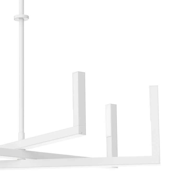 Kichler 84313WH LED Chandelier, White (5)