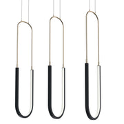 Kichler 84315MBK LED Linear Chandelier, Matte Black (4)