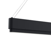 Kichler 84316MBK LED Linear Chandelier, Matte Black (3)