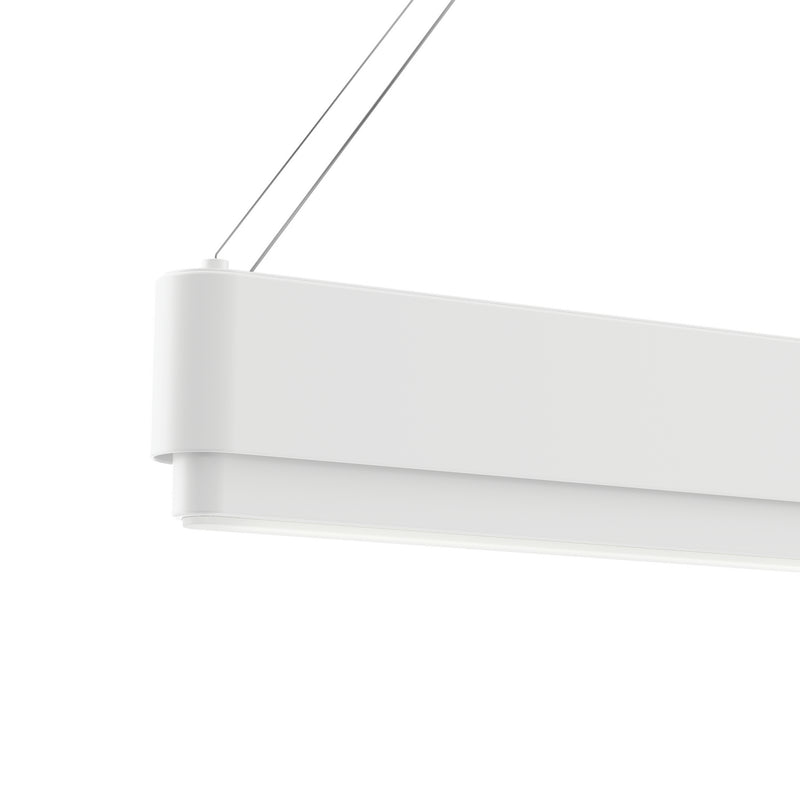 Kichler 84316WH LED Linear Chandelier, White (3)