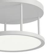 Kichler 84319WH LED Semi Flush Mount, White (2)