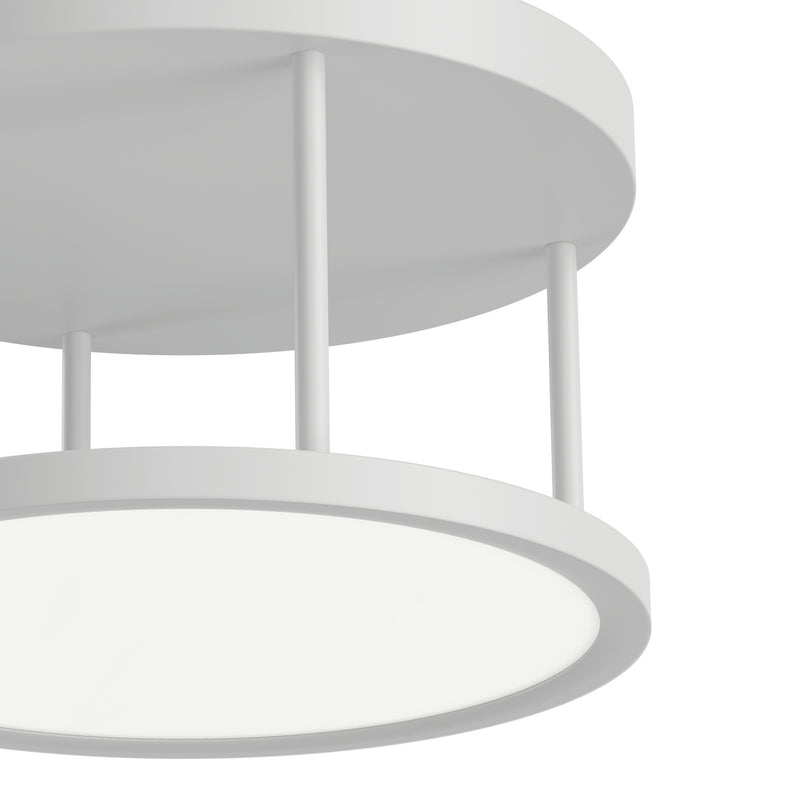 Kichler 84319WH LED Semi Flush Mount, White (2)