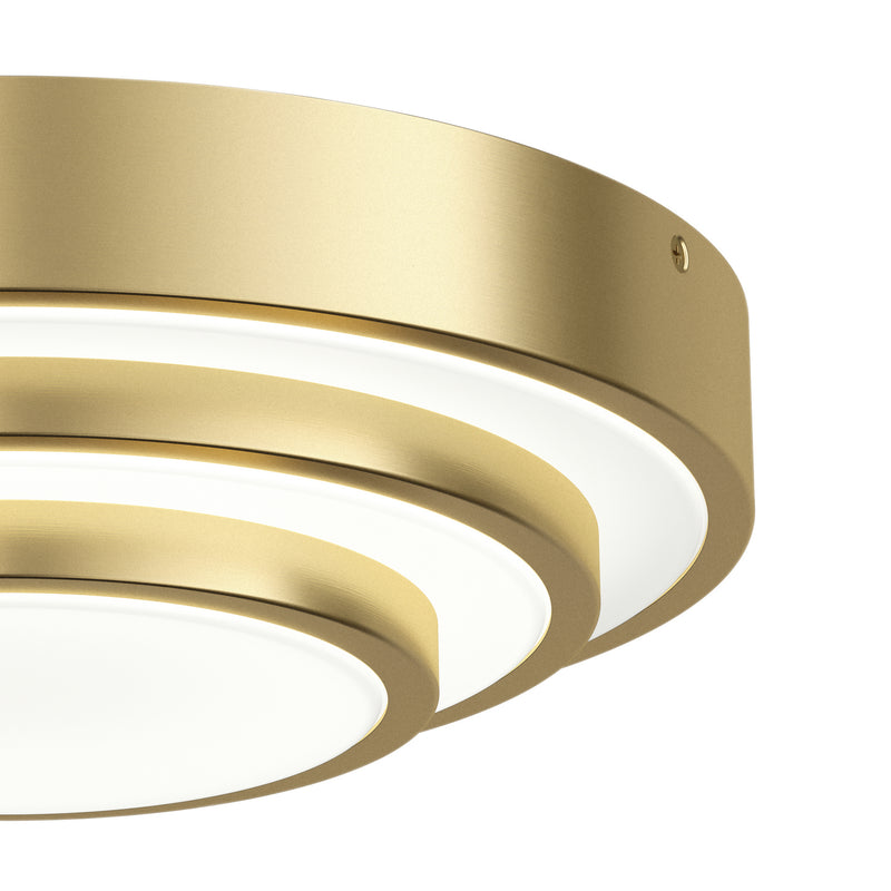 Kichler 84320CG LED Flush Mount, Champagne Gold (2)