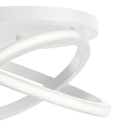 Kichler 84321WH LED Flush Mount, White (2)