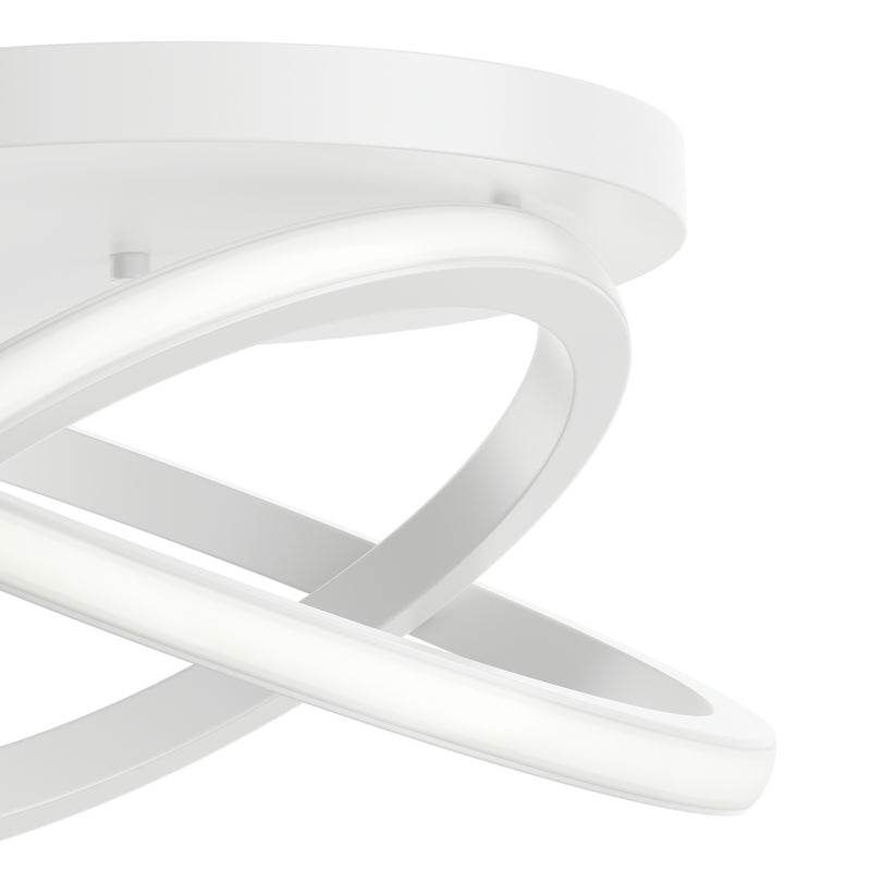Kichler 84321WH LED Flush Mount, White (2)