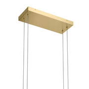 Kichler 84322CG LED Linear Chandelier, Champagne Gold (2)