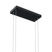 Kichler 84322MBK LED Linear Chandelier, Matte Black (2)