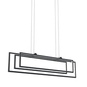 Kichler 84322MBK LED Linear Chandelier, Matte Black (5)