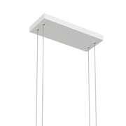Kichler 84322WH LED Linear Chandelier, White (2)