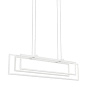 Kichler 84322WH LED Linear Chandelier, White (5)