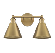 Shoppers Lighting SH80063NB Alana Two Light Bathroom Vanity Light, Natural Brass Alternate Image.jpg