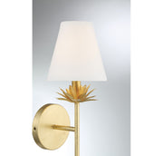 Shoppers Lighting SH90077TG Brooke One Light Wall Sconce, True Gold Alternate Image.jpg