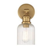 Shoppers Lighting SH90083NB Isabel One Light Wall Sconce, Natural Brass Alternate Image 2.jpg