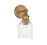 Shoppers Lighting SH90083NB Isabel One Light Wall Sconce, Natural Brass Alternate Image 3.jpg