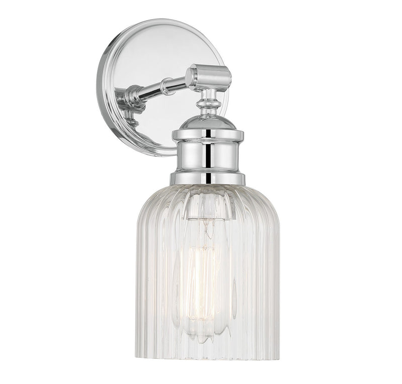 Shoppers Lighting SH90083CH Isabel One Light Wall Sconce, Chrome Alternate Image 3.jpg