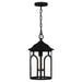 Quoizel BRM1509MBK Brampton One Light Mini Pendant, Matte Black Alternate Image 2.jpg