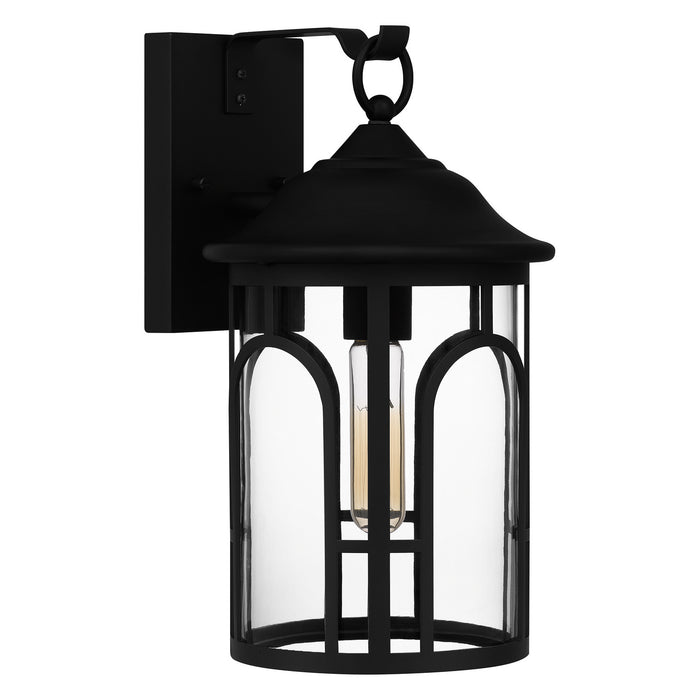 Quoizel BRM8408MBK Brampton One Light Outdoor Wall Mount, Matte Black Alternate Image.jpg
