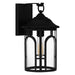 Quoizel BRM8408MBK Brampton One Light Outdoor Wall Mount, Matte Black Alternate Image.jpg