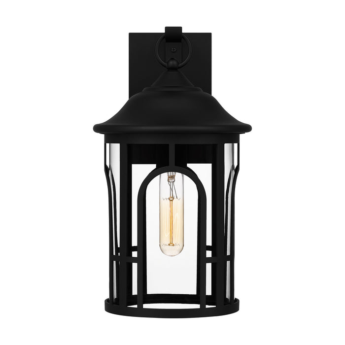 Quoizel BRM8408MBK Brampton One Light Outdoor Wall Mount, Matte Black Alternate Image 2.jpg