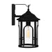 Quoizel BRM8408MBK Brampton One Light Outdoor Wall Mount, Matte Black Alternate Image 3.jpg