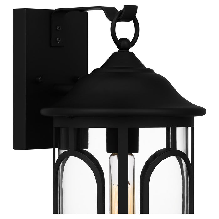 Quoizel BRM8408MBK Brampton One Light Outdoor Wall Mount, Matte Black Alternate Image 4.jpg