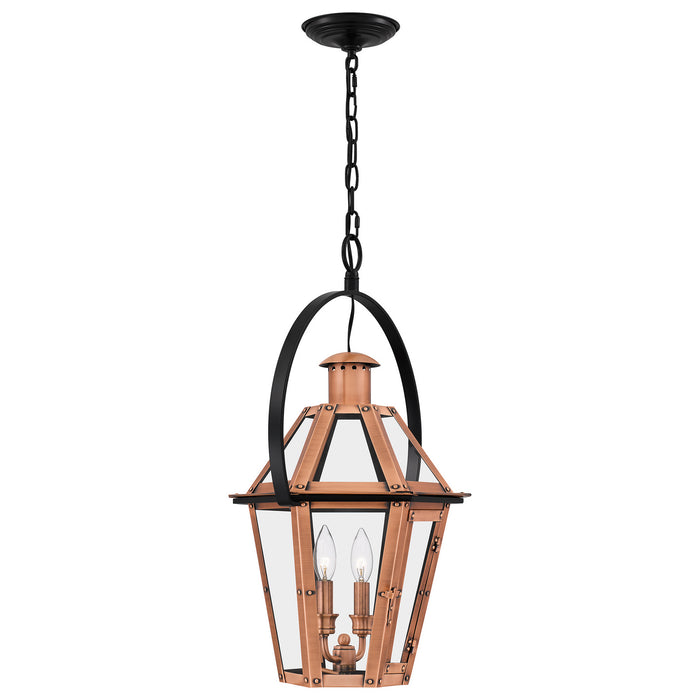 Quoizel BURD2816AC Burdett Two Light Pendant, Aged Copper Alternate Image 2.jpg