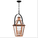 Quoizel BURD2818AC Burdett Three Light Pendant, Aged Copper Alternate Image 2.jpg