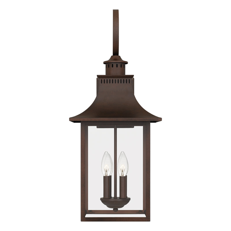 Quoizel CCR8412CU Chancellor Four Light Outdoor Wall Lantern, Copper Bronze Alternate Image 2.jpg