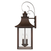 Quoizel CCR8412CU Chancellor Four Light Outdoor Wall Lantern, Copper Bronze Alternate Image 3.jpg