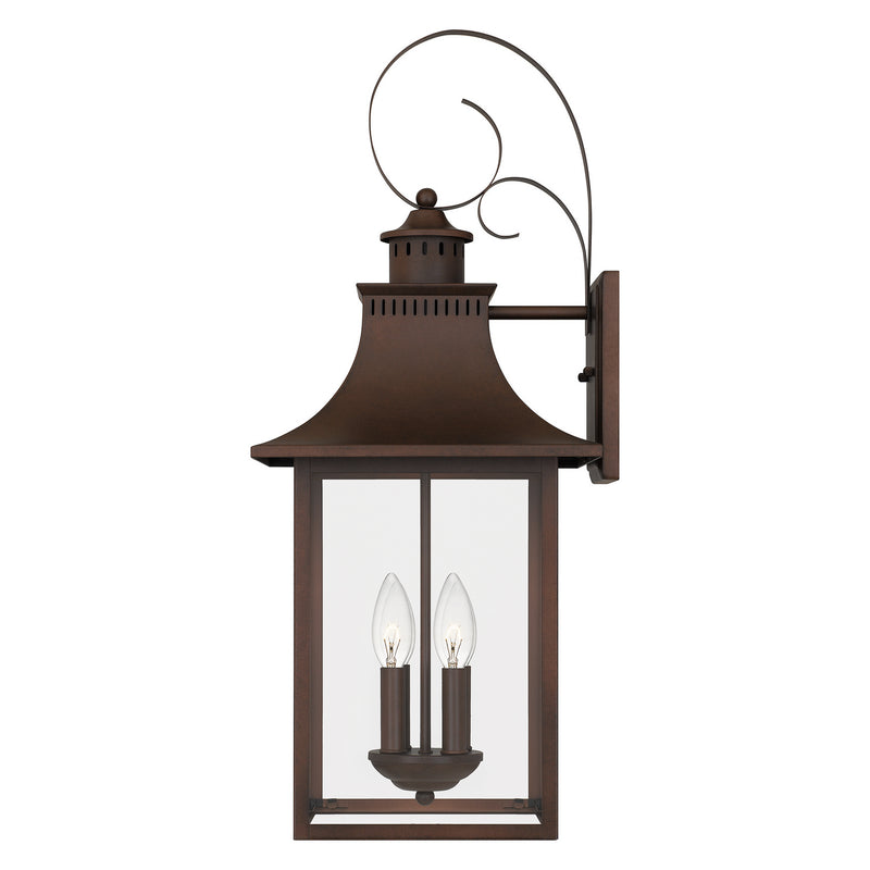 Quoizel CCR8412CU Chancellor Four Light Outdoor Wall Lantern, Copper Bronze Alternate Image 3.jpg