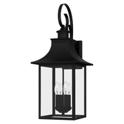 Quoizel CCR8412K Chancellor Four Light Outdoor Wall Lantern, Mystic Black Alternate Image.jpg
