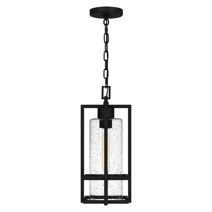 Quoizel DMN1507EK Damien One Light Mini Pendant, Earth Black Alternate Image 2.jpg