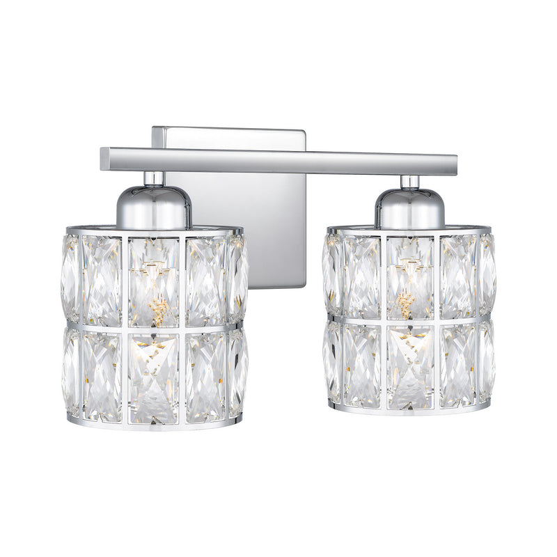 Quoizel GIB8613C Gibson Two Light Bath, Polished Chrome Alternate Image 2.jpg