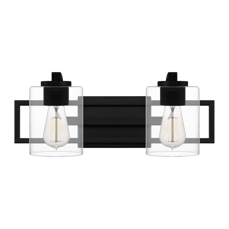 Quoizel LANS8618MBK Lansdowne Two Light Bath, Matte Black Alternate Image.jpg