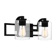 Quoizel LANS8618MBK Lansdowne Two Light Bath, Matte Black Alternate Image 2.jpg