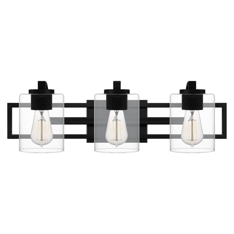 Quoizel LANS8624MBK Lansdowne Three Light Bath, Matte Black Alternate Image.jpg