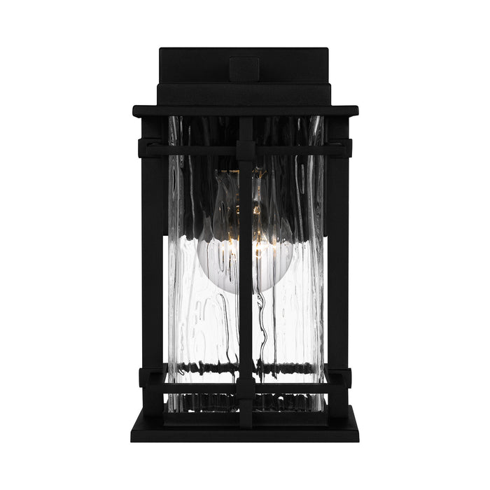 Quoizel MCL8405EK McAlister One Light Outdoor Wall Mount, Earth Black Alternate Image 2.jpg