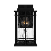 Quoizel MCL8406EK McAlister One Light Outdoor Wall Mount, Earth Black Alternate Image 2.jpg