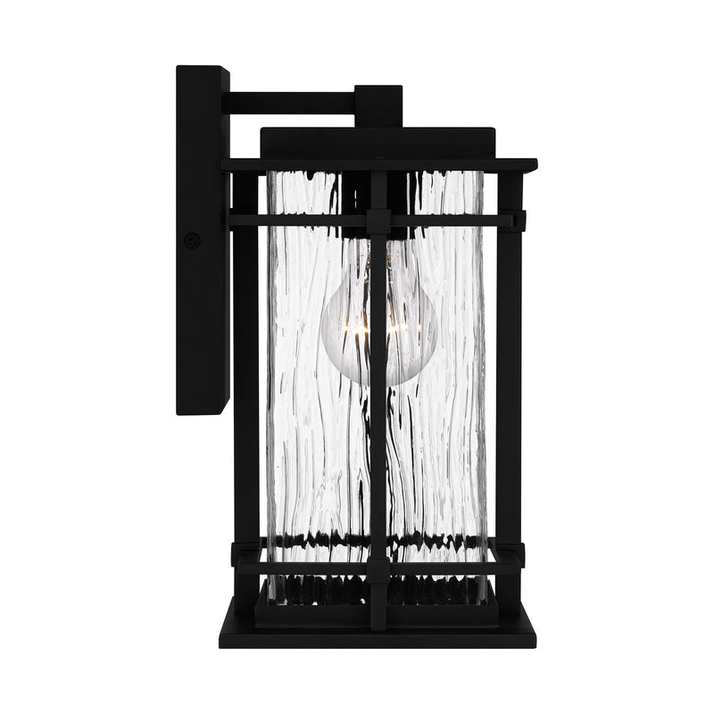 Quoizel MCL8406EK McAlister One Light Outdoor Wall Mount, Earth Black Alternate Image 3.jpg