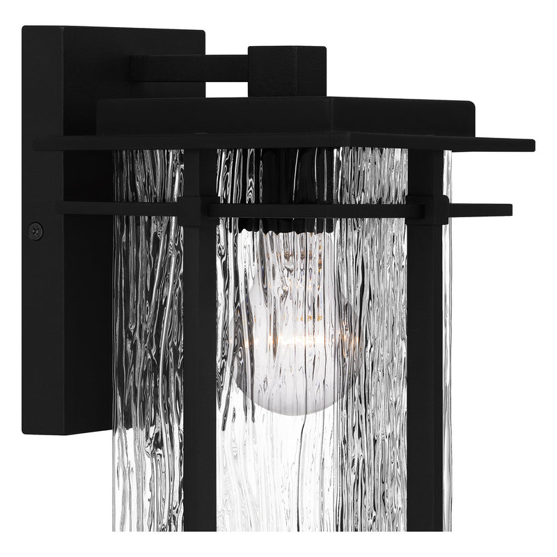 Quoizel MCL8406EK McAlister One Light Outdoor Wall Mount, Earth Black Alternate Image 4.jpg