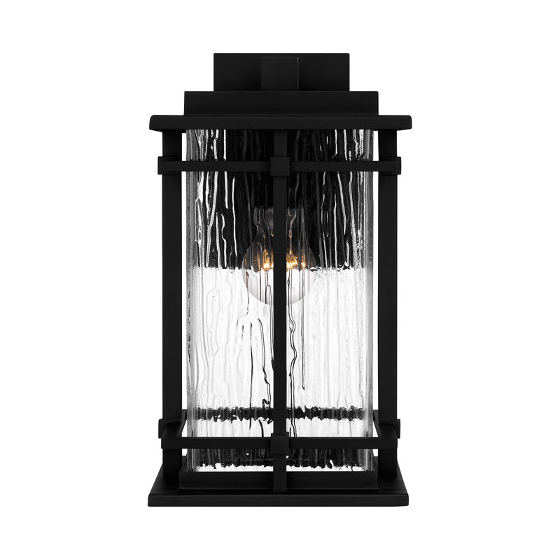 Quoizel MCL8408EK McAlister One Light Outdoor Wall Mount, Earth Black Alternate Image 2.jpg