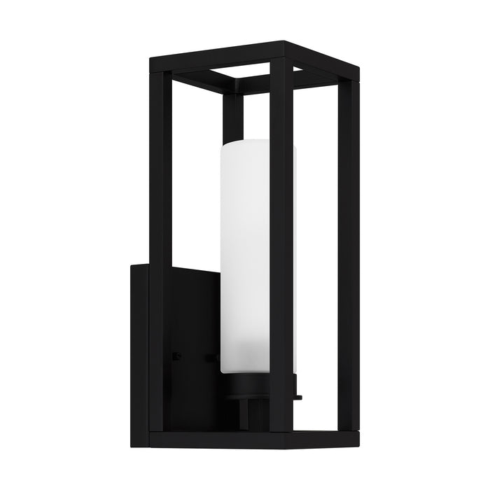 Quoizel NEV8405MBK Neville One Light Outdoor Lantern, Matte Black Alternate Image.jpg