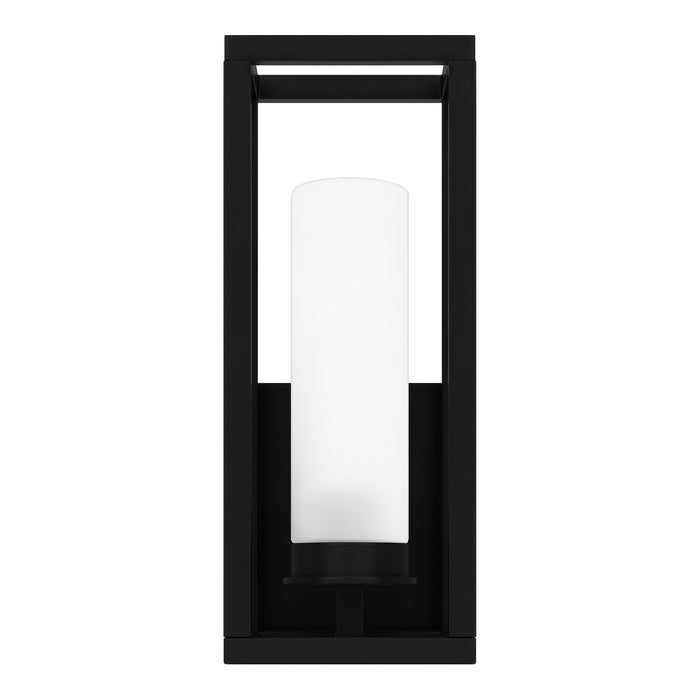 Quoizel NEV8405MBK Neville One Light Outdoor Lantern, Matte Black Alternate Image 2.jpg