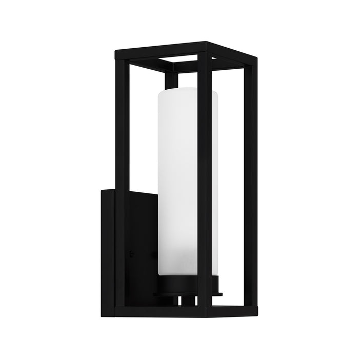 Quoizel NEV8406MBK Neville One Light Outdoor Lantern, Matte Black Alternate Image.jpg