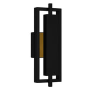Quoizel PNT8306MBK Pointsett LED Outdoor Wall Lantern, Matte Black Alternate Image 2.jpg