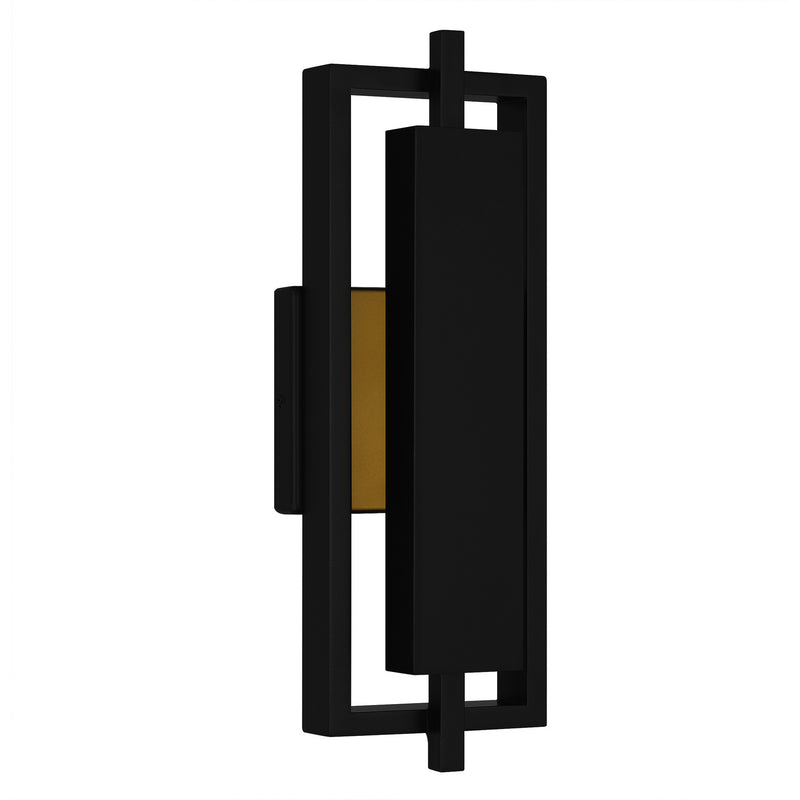 Quoizel PNT8306MBK Pointsett LED Outdoor Wall Lantern, Matte Black Alternate Image 2.jpg